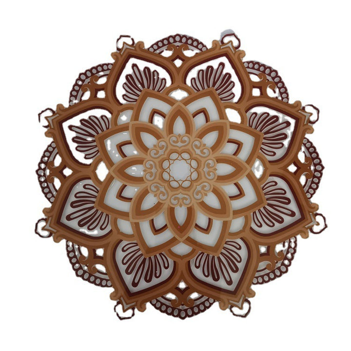 Aufwändig handgefertigtes dekoratives Mandala