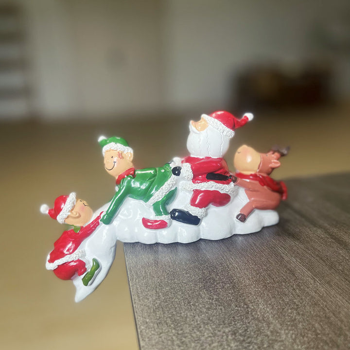 Weihnachtsmann-Dekorationsfigur Karnz