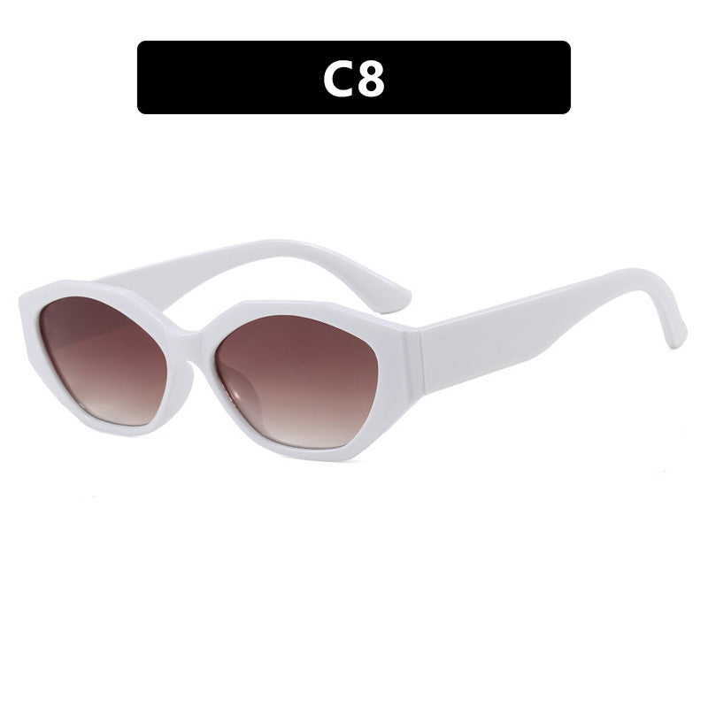 Damen stilvolle Sonnenbrille im modern geometrischen Design mit schützendem UV-Filter Karnz