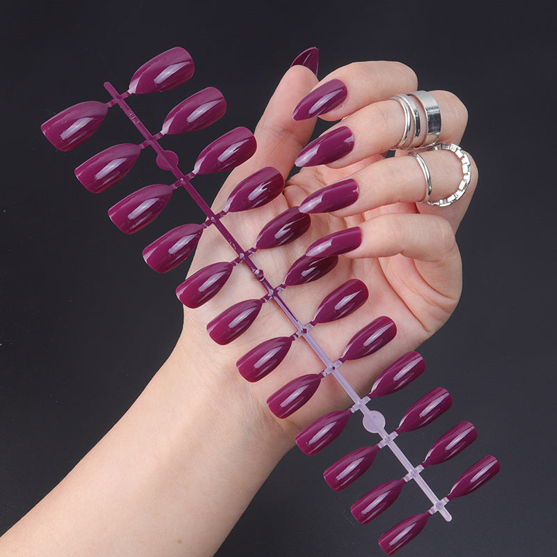 Premium Glossy Press-On Nail Tips Karnz