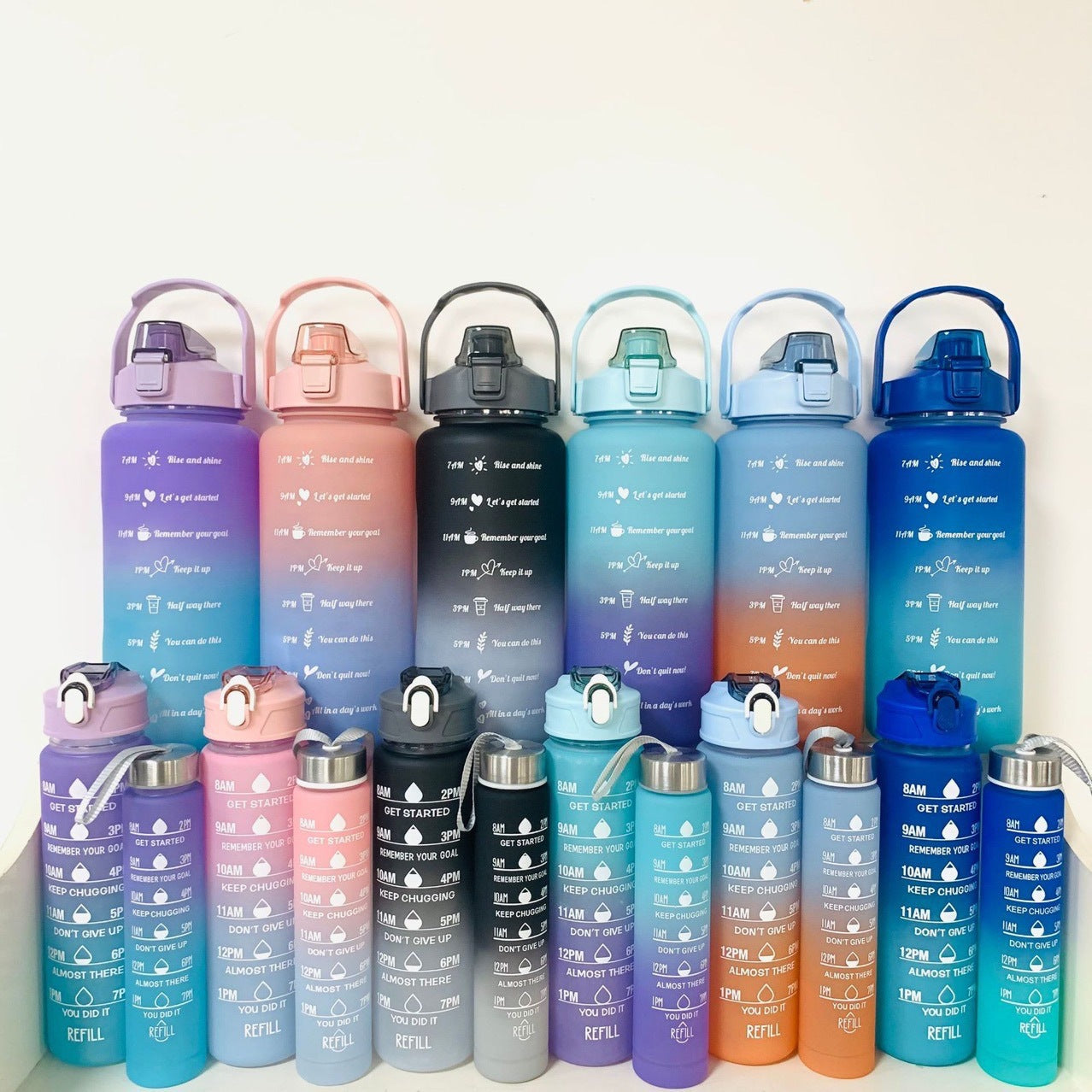 Damen Sportliche Trinkflasche Karnz