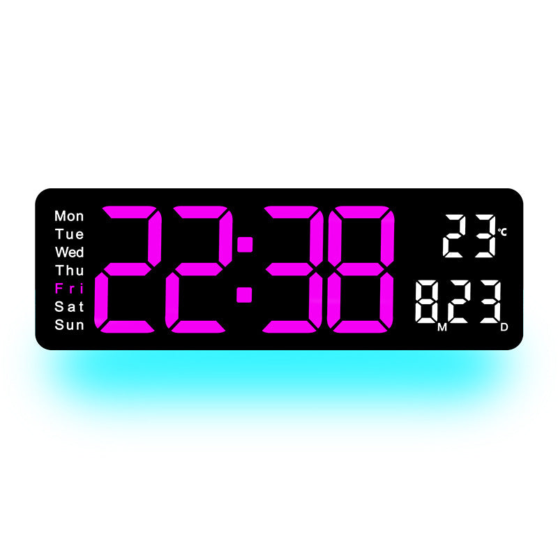 Digitaler LED-Wecker mit Temperatur- und Wochentagsanzeige Karnz