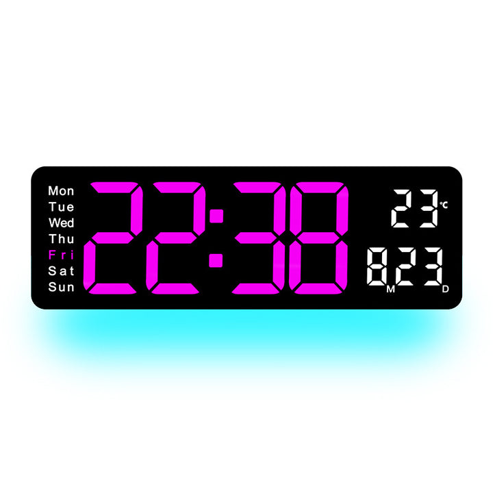 Digitaler LED-Wecker mit Temperatur- und Wochentagsanzeige Karnz