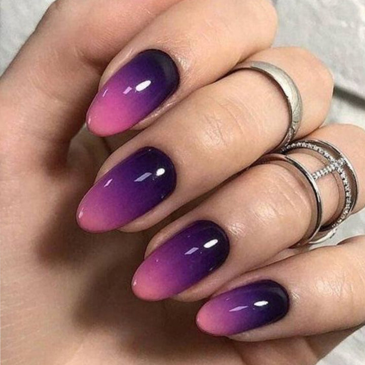 Ombre Gradient Press-On Nail Set Karnz