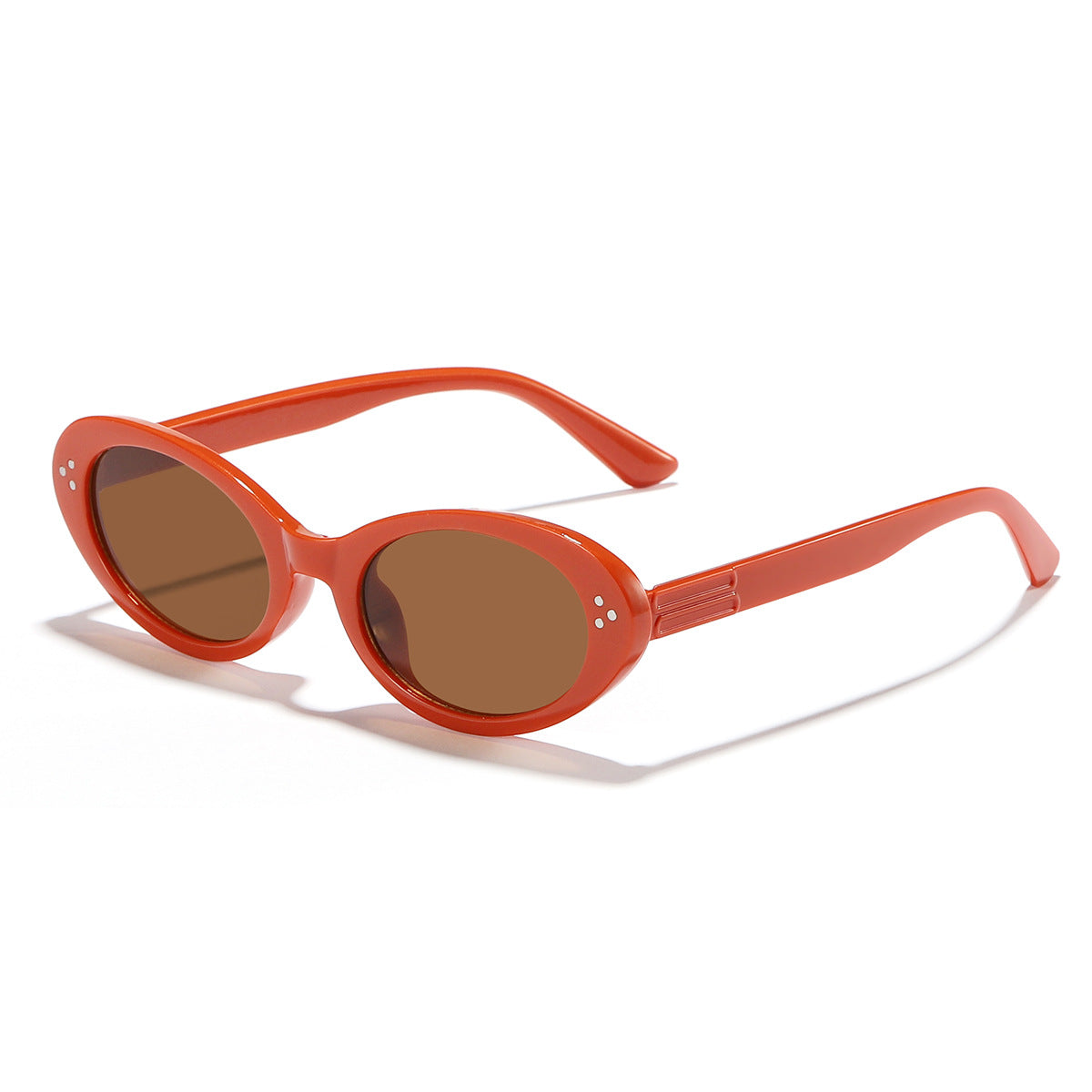 Damen modische Sonnenbrille mit elegantem, ovalem Design Karnz