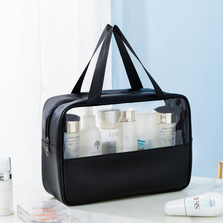 Transparente Kosmetikspeicher-Tasche Karnz