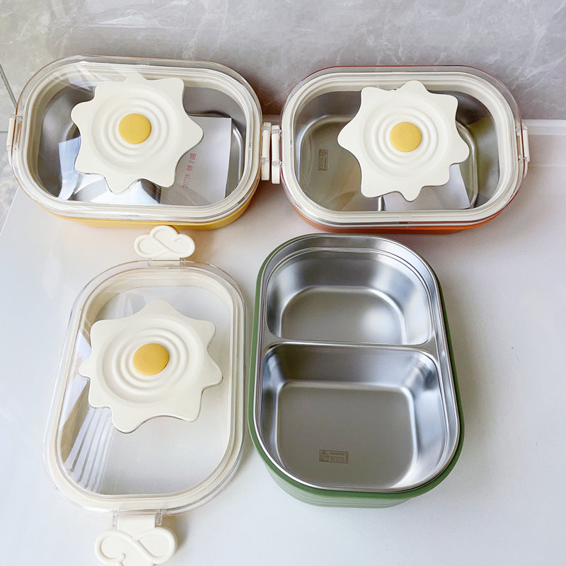 LuftdichteLunchbox mit Trennwänden