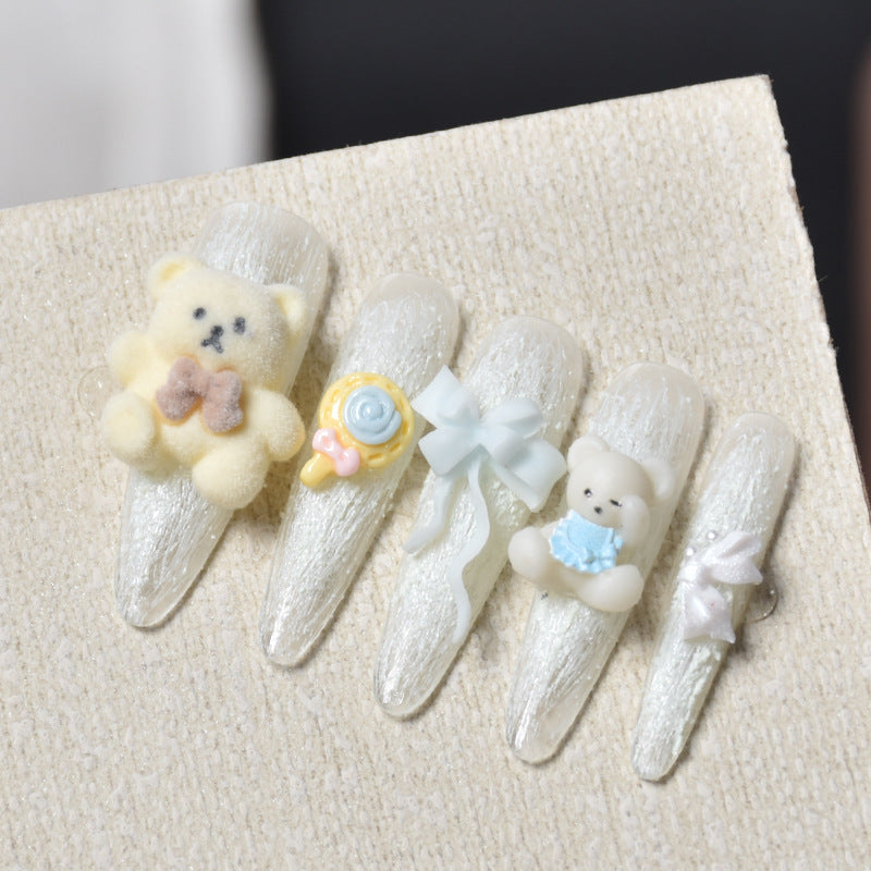 Kreative 3D Cartoon-Themen Druck-Nagelkunst Karnz