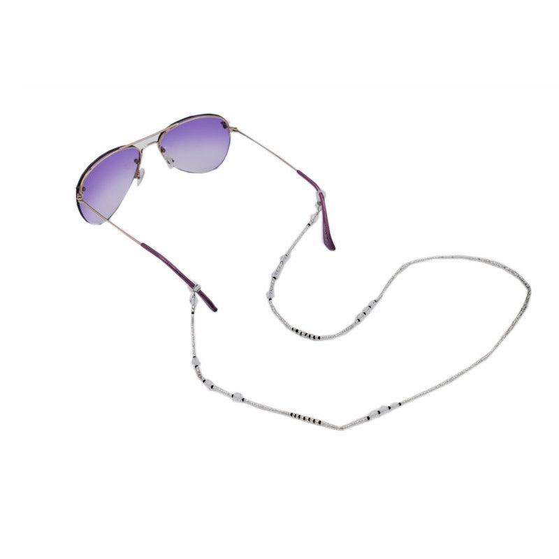 Chic Perlen Brillen Halter Kette Karnz