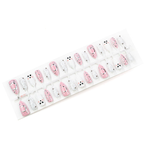 Künstlerisches Halloween-Themen Press-On Nail Set Karnz