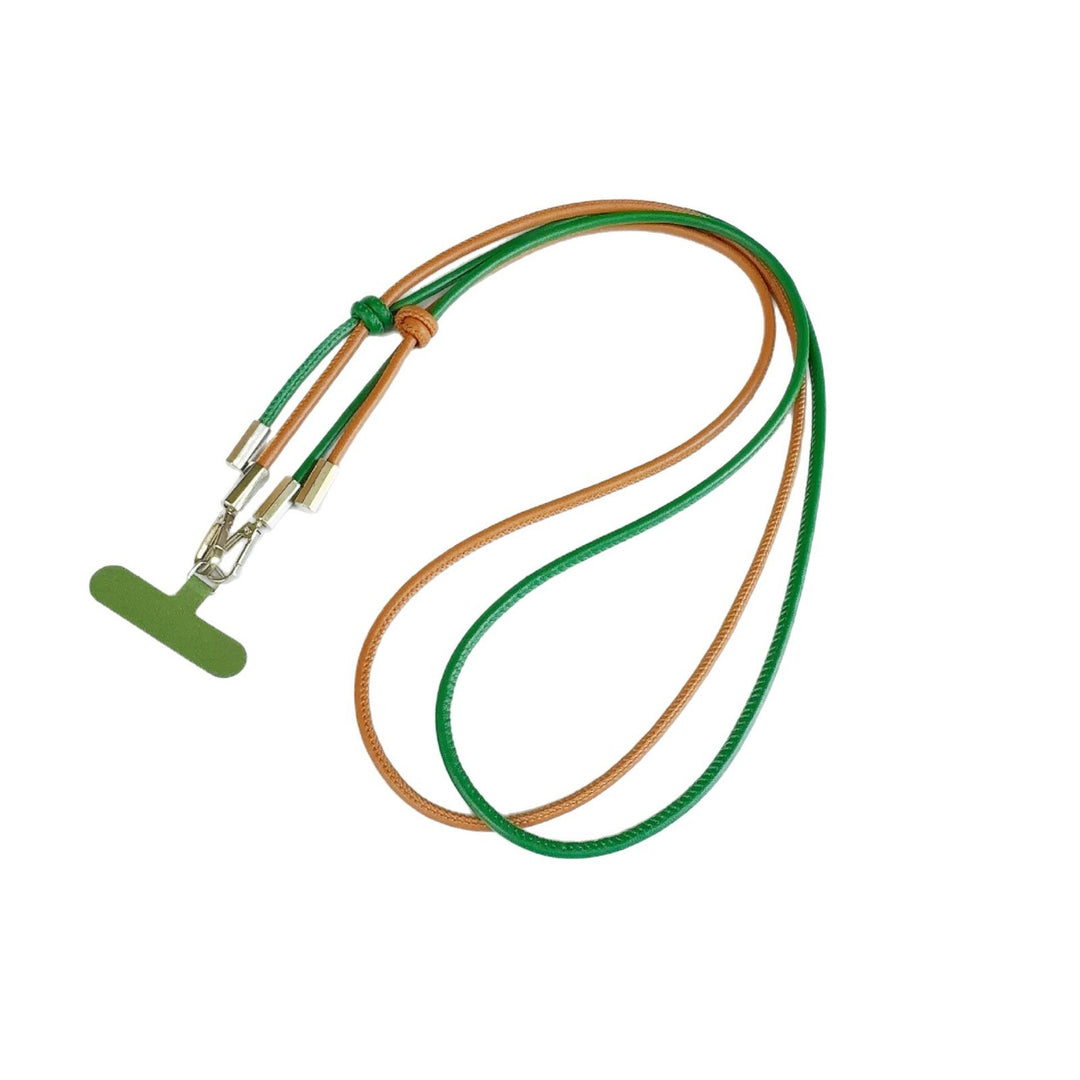 Stylische Zweifarbige Schlüsselband mit Clip Karnz