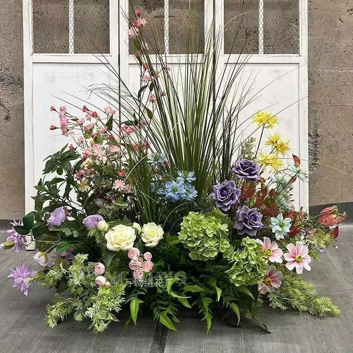Lush botanische Blumenarrangement