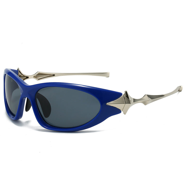Futuristische Schild Sonnenbrille Karnz