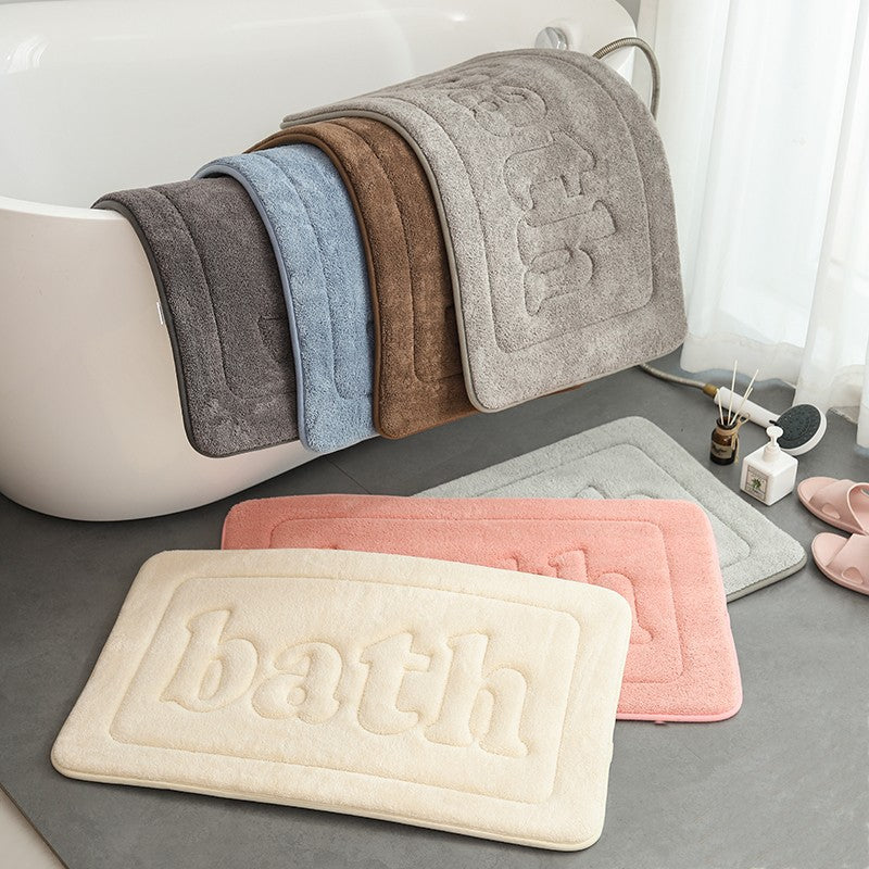 Absorbierende Memory-Schaum-Badematte Karnz