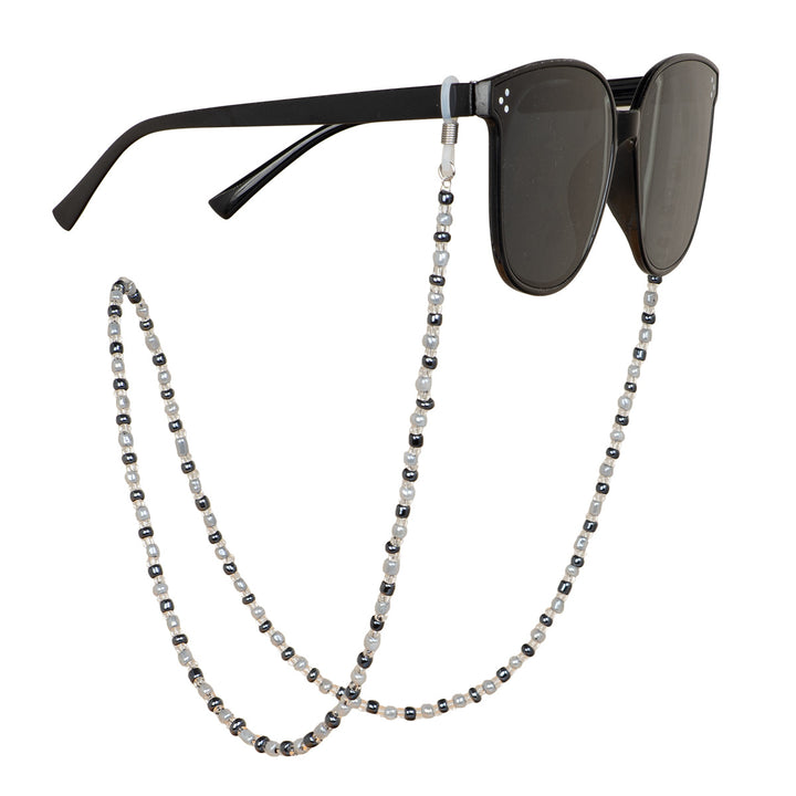 Beaded Eyewear Chain with Flexible Holders Karnz
