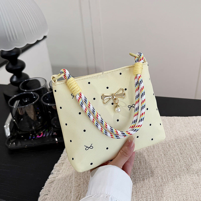 Chic Bow-Akzent Handtasche