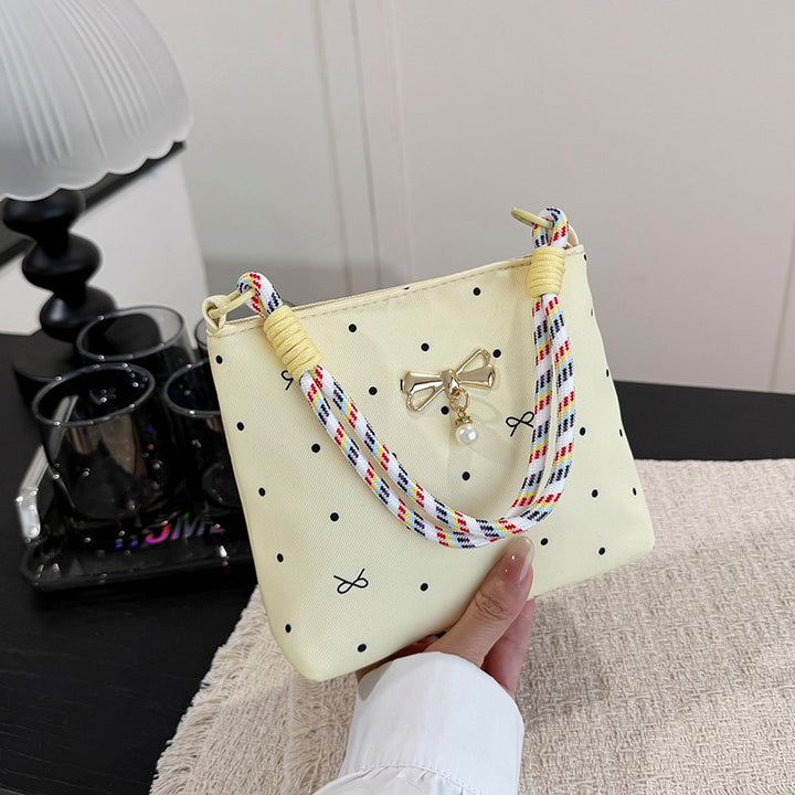 Chic Bow-Akzent Handtasche