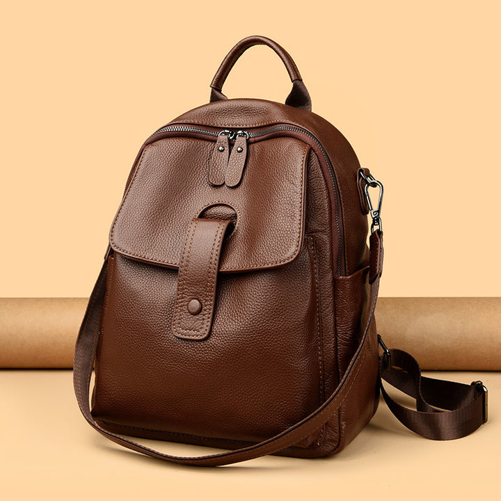 Veganer Leder Multifunktionaler Rucksack Karnz