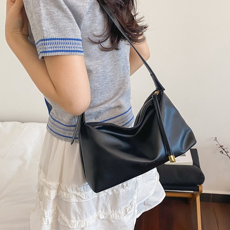 Elegante Leder-Clutch