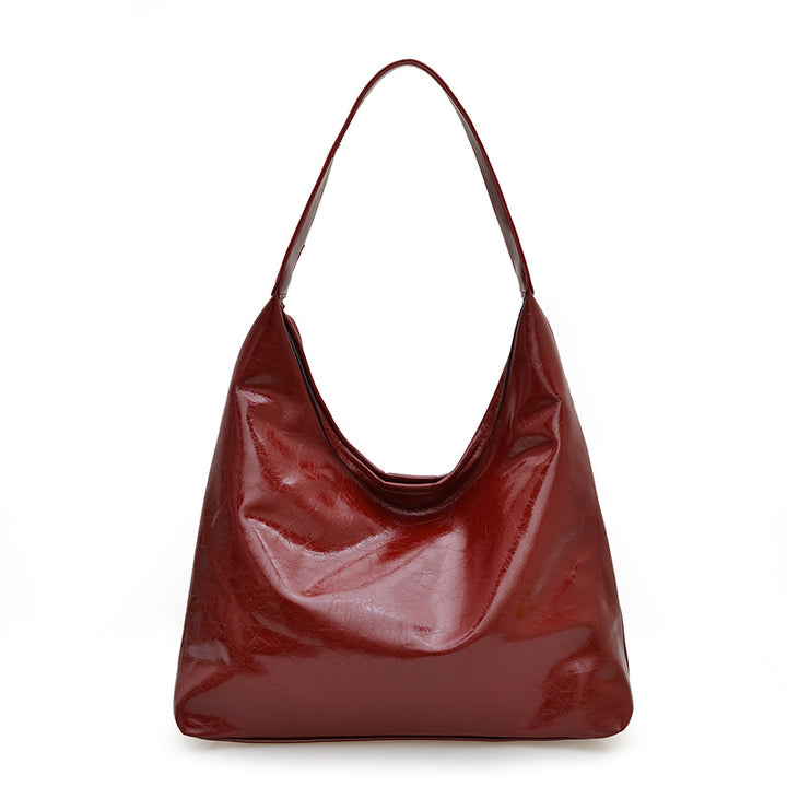 WoStylish Weiche Leder Hobo Tasche Karnz