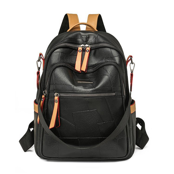 Vielseitiger multifunktionaler Leder Rucksack Karnz