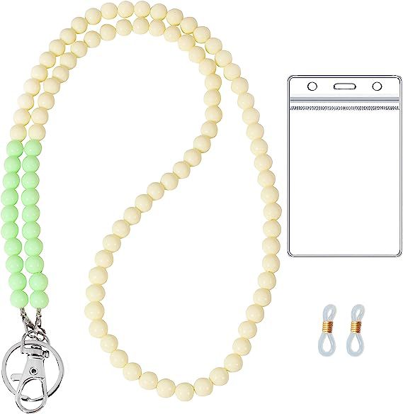 Perlen-Lanyard mit ID-Halter Karnz