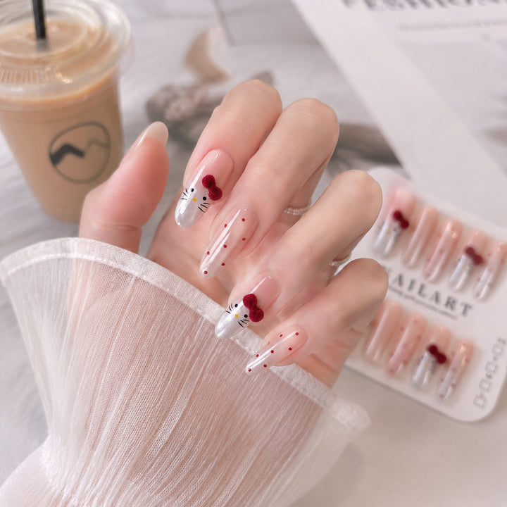 Künstlerisches Charakter-Themen Press-On Nail Set Karnz
