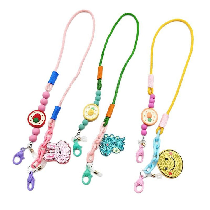 Brillenband mit Bunten Anhängern Karnz