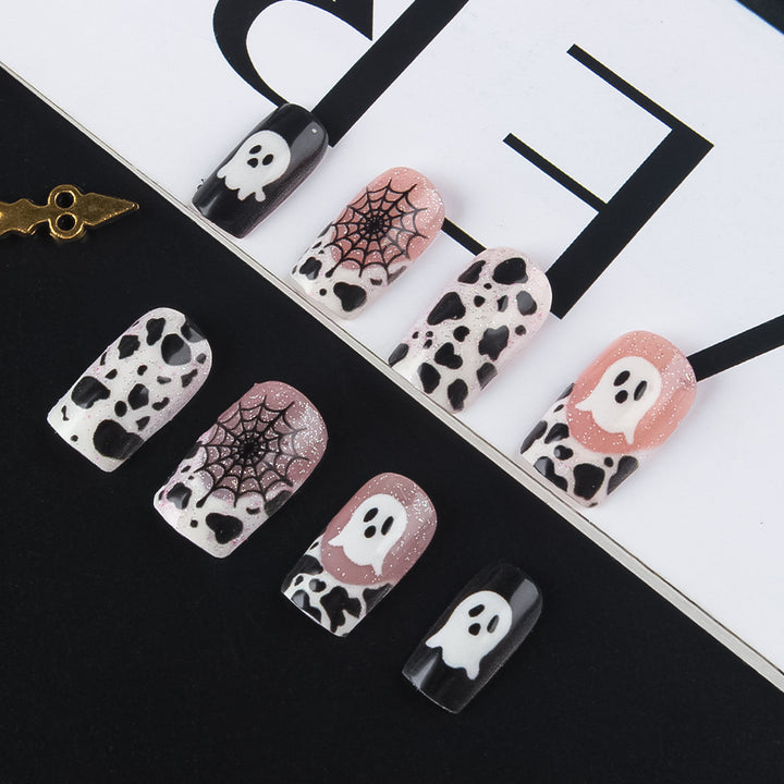 Halloween-Themen Press-On Nagelkunst Set Karnz 1787542716