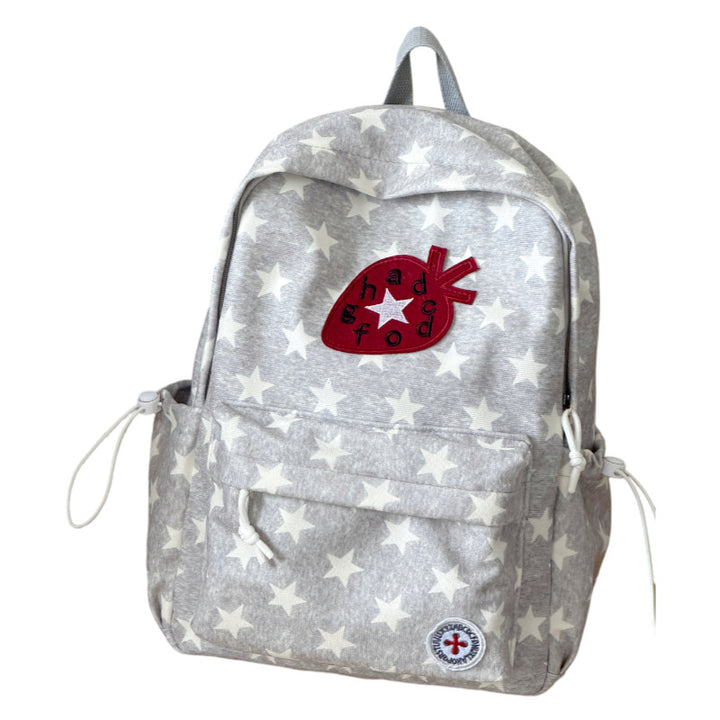 Muster Casual Rucksack mit besticktem Detail Karnz
