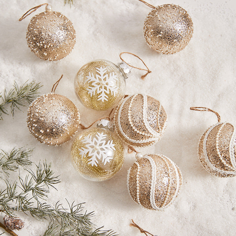 Dekorative Weihnachtsbaumkugeln Karnz