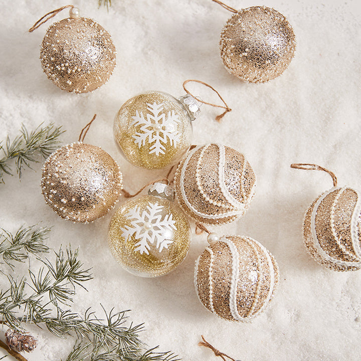 Dekorative Weihnachtsbaumkugeln Karnz