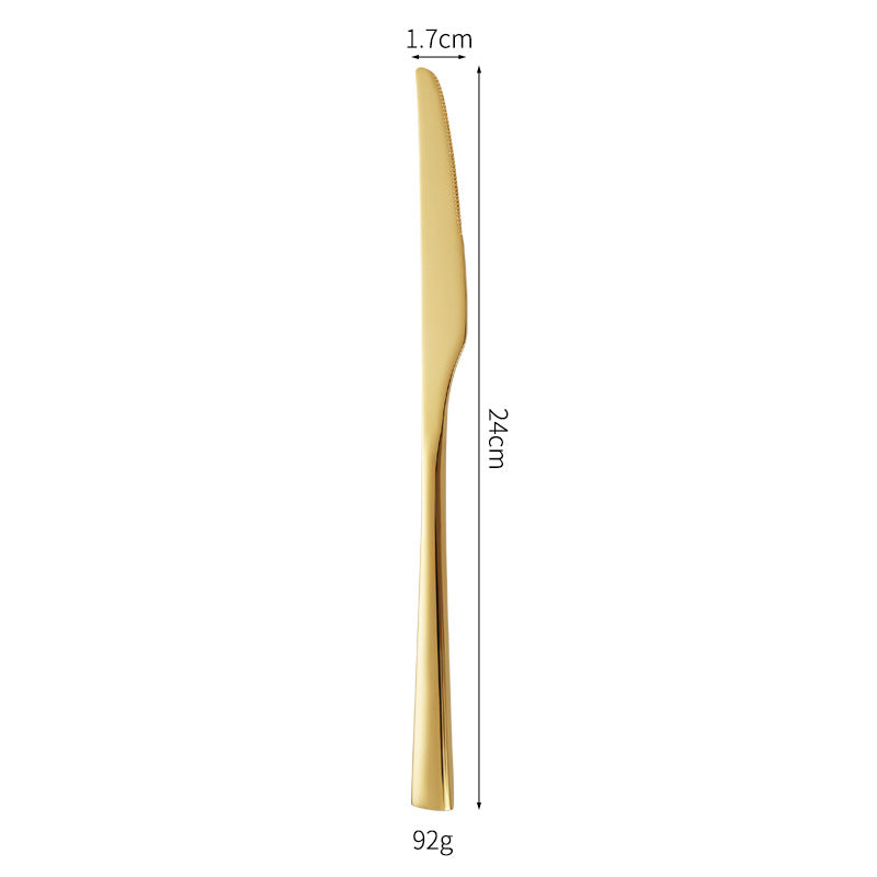 Elegantes Essmesser mit Geschwungenem Griff Karnz