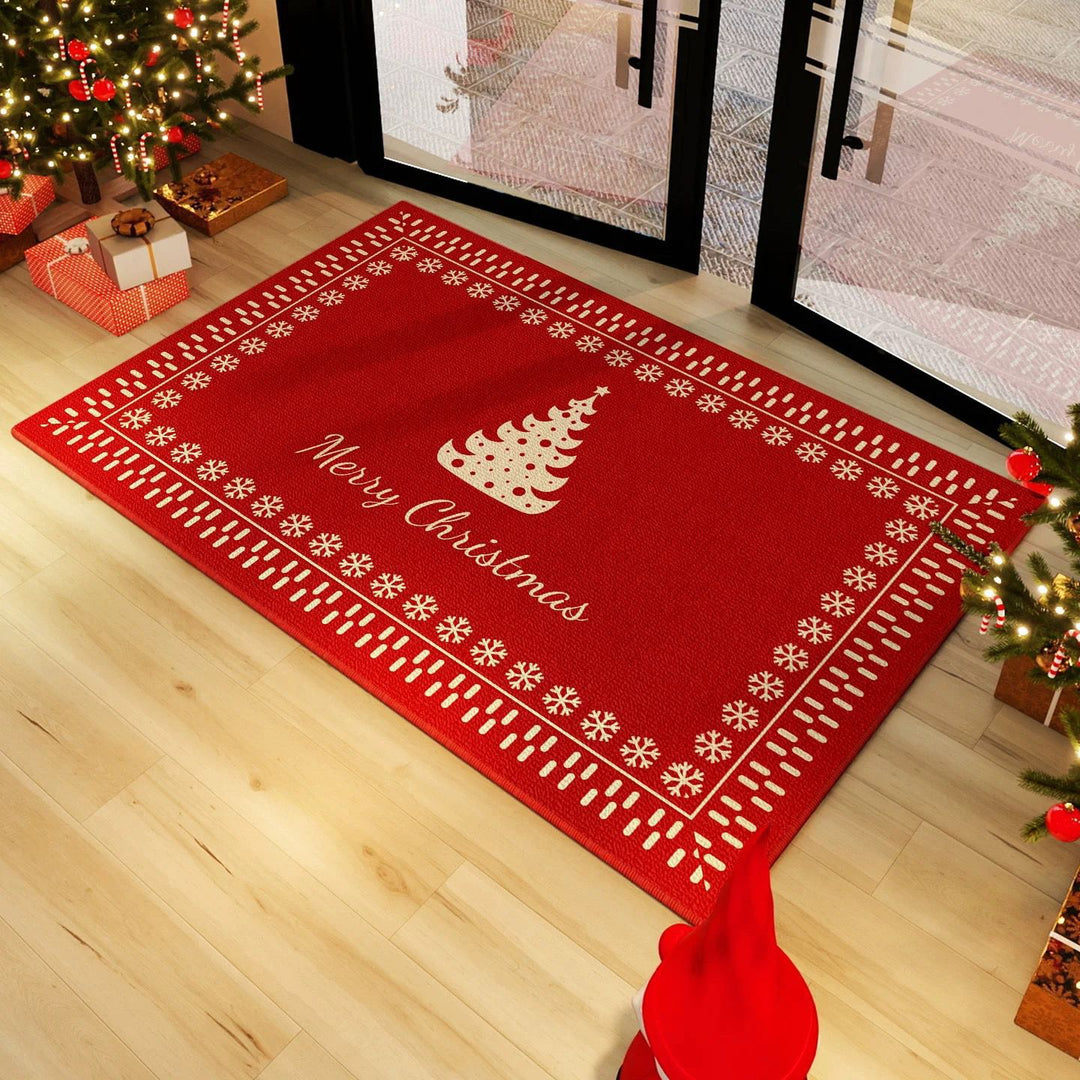 Festliche Weihnachtsbaum-Themen-Innendoormat Karnz