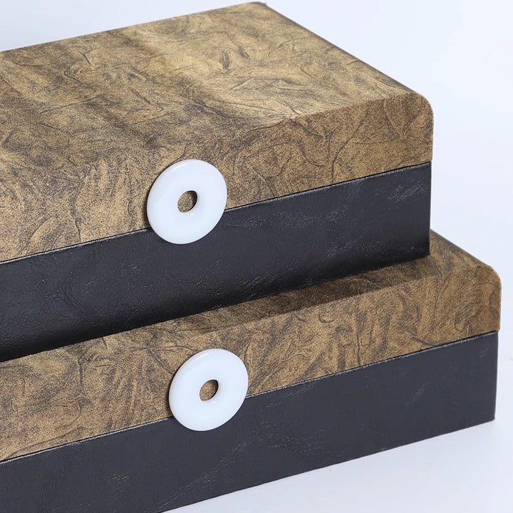 Minimalistische dekorative Aufbewahrungsbox-Set