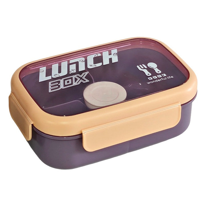 Vielseitige auslaufsichere Lunchbox mit Besteck