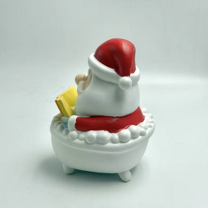 Dekorative Weihnachtsmann Figur Karnz