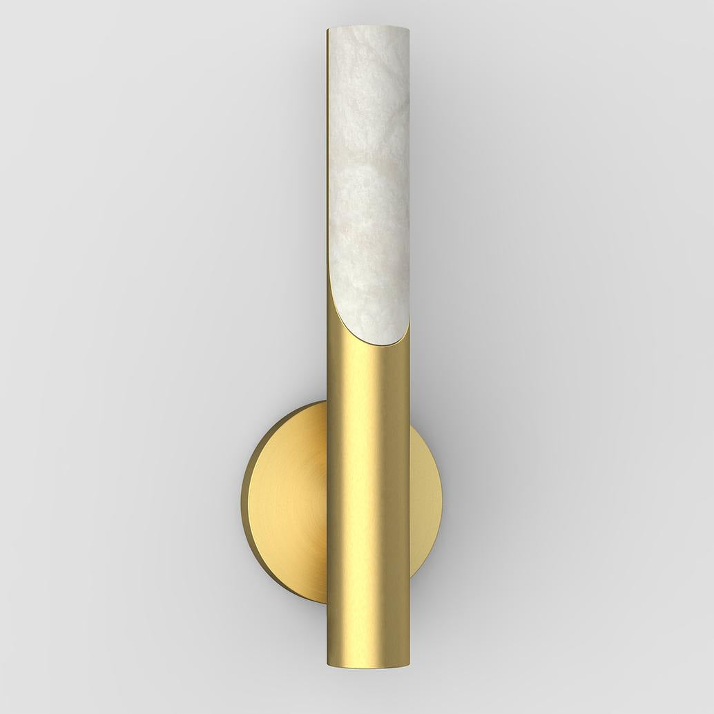 Moderne elegante Marmor Wandleuchte