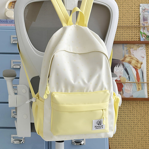 Modischer Rucksack mit doppelten Taschen