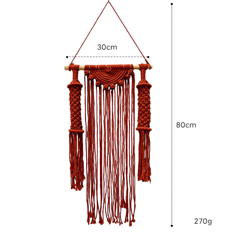 Macrame Wandbehang Karnz