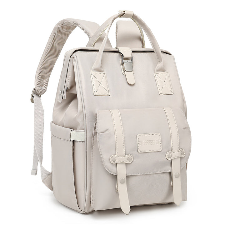 Stylischer Mehrfach-Taschen Bogen Rucksack Karnz