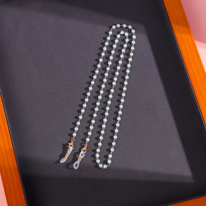 Stylische Perlen-Brillenketten Karnz