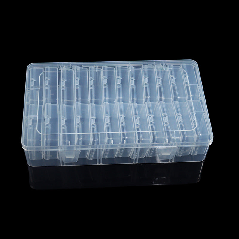Multi-Fach-Transparente Bastelbedarf Aufbewahrungsbox Karnz