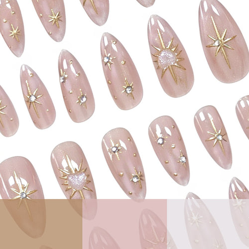 Künstlerische Stiletto Nagelkunst Karnz