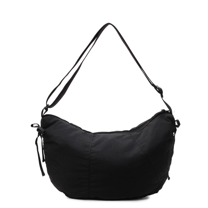 Lässige weiche Stoff Hobo Tasche Karnz