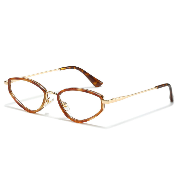 Moderne Katzenaugen-Sonnenbrille mit leichtem Rahmen Karnz