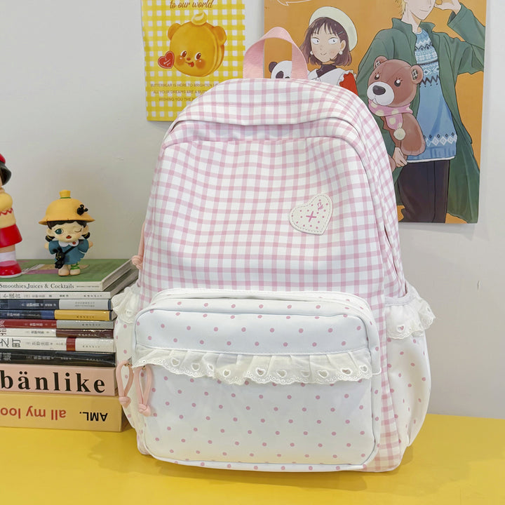 Süßer dekorativer gemusterter Rucksack Karnz