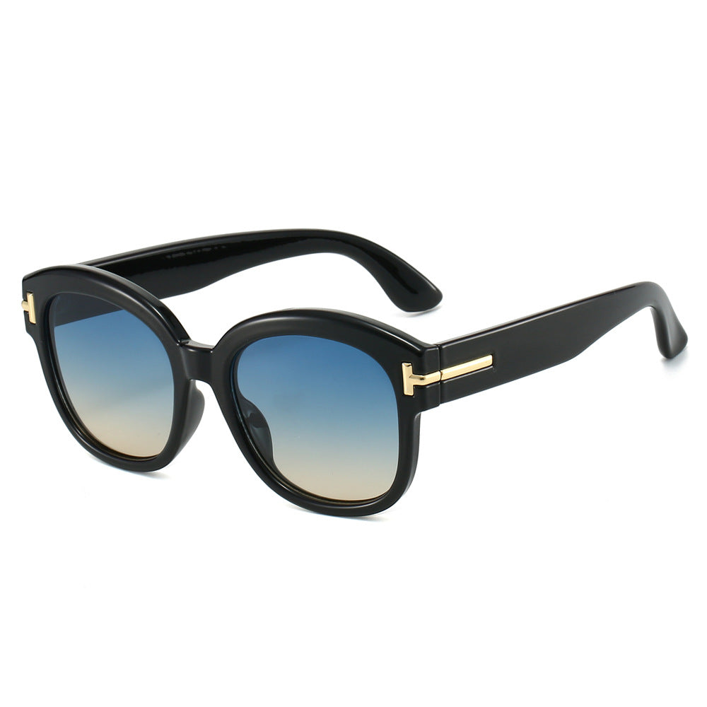 Chic Übergroße Rahmen Sonnenbrille Karnz