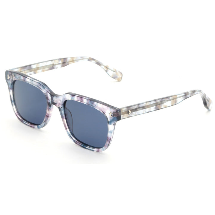Damen modische oversized Sonnenbrille mit innovativem Kunststoffgestell Karnz
