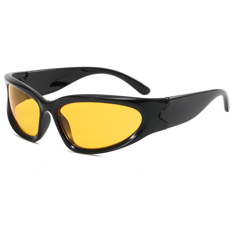 Damen Sportliche Sonnenbrille Karnz